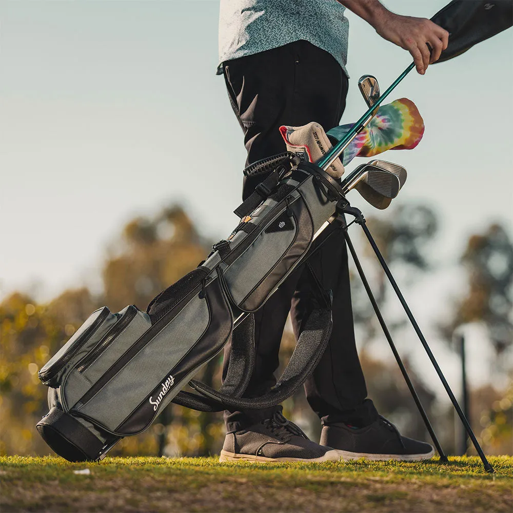 Sunday Golf Loma XL Pencil Stand Bag - Midnight Green