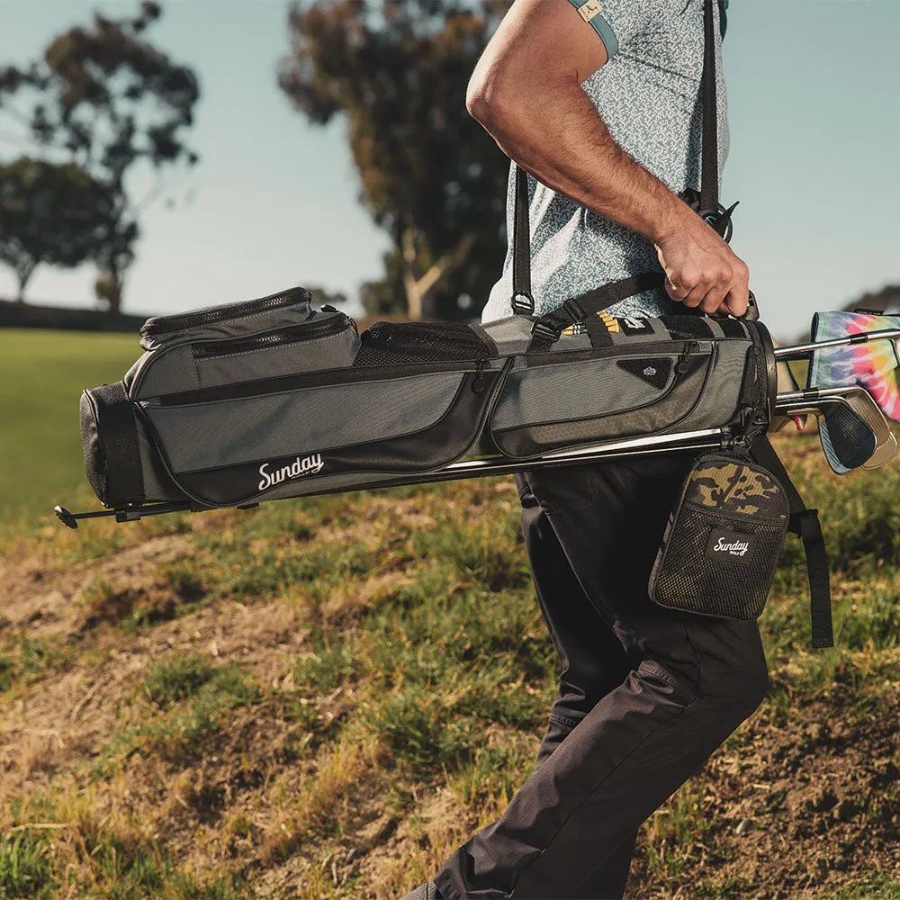 Sunday Golf Loma XL Pencil Stand Bag - Midnight Green