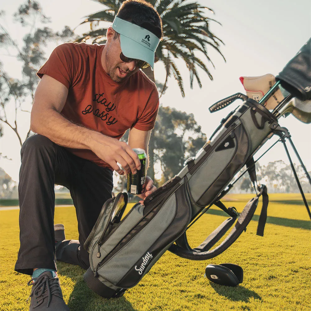 Sunday Golf Loma XL Pencil Stand Bag - Midnight Green