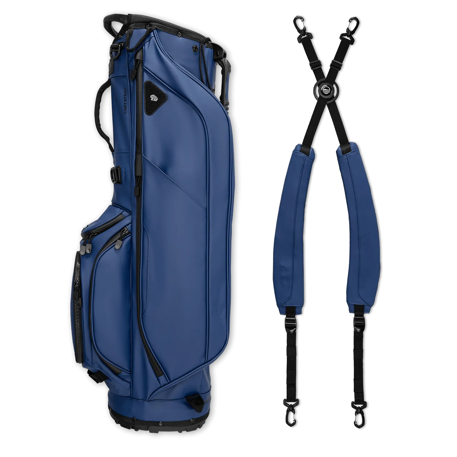 Sunday Golf Ryder S-Class | Navy Vegan Leather