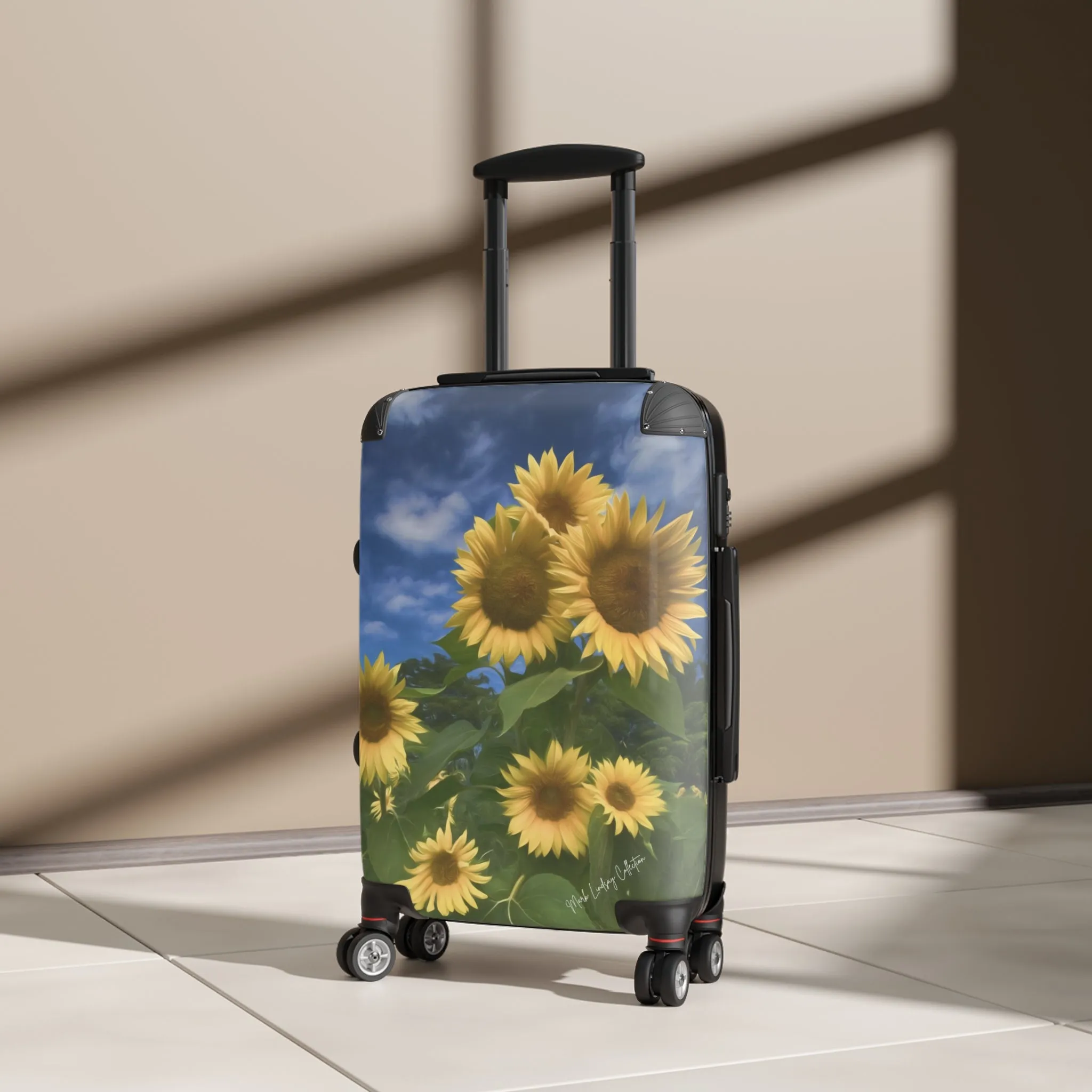 Sunflower Special Custom Art Luggage