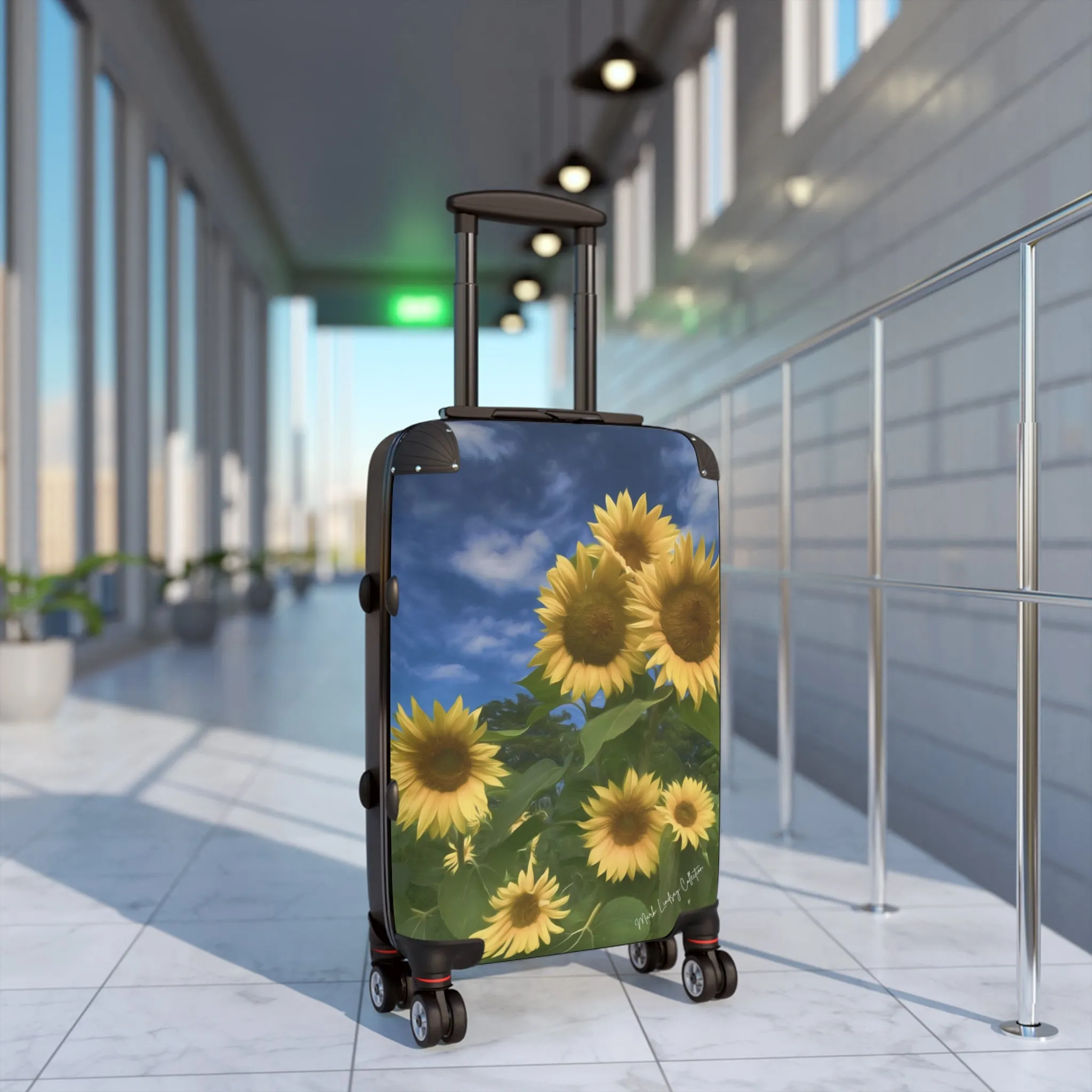 Sunflower Special Custom Art Luggage