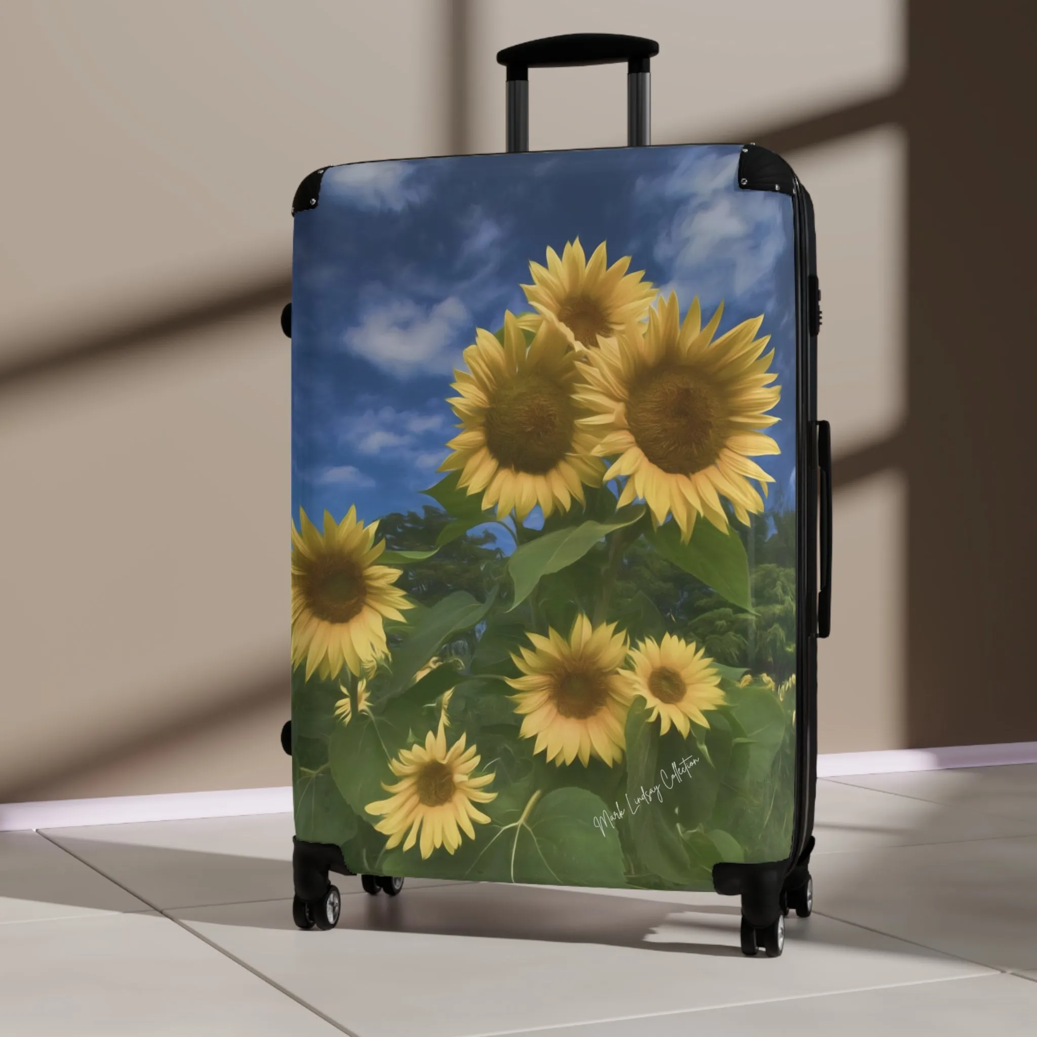 Sunflower Special Custom Art Luggage