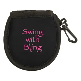 Swing With Bling Golf Ball Cleaning Pouch