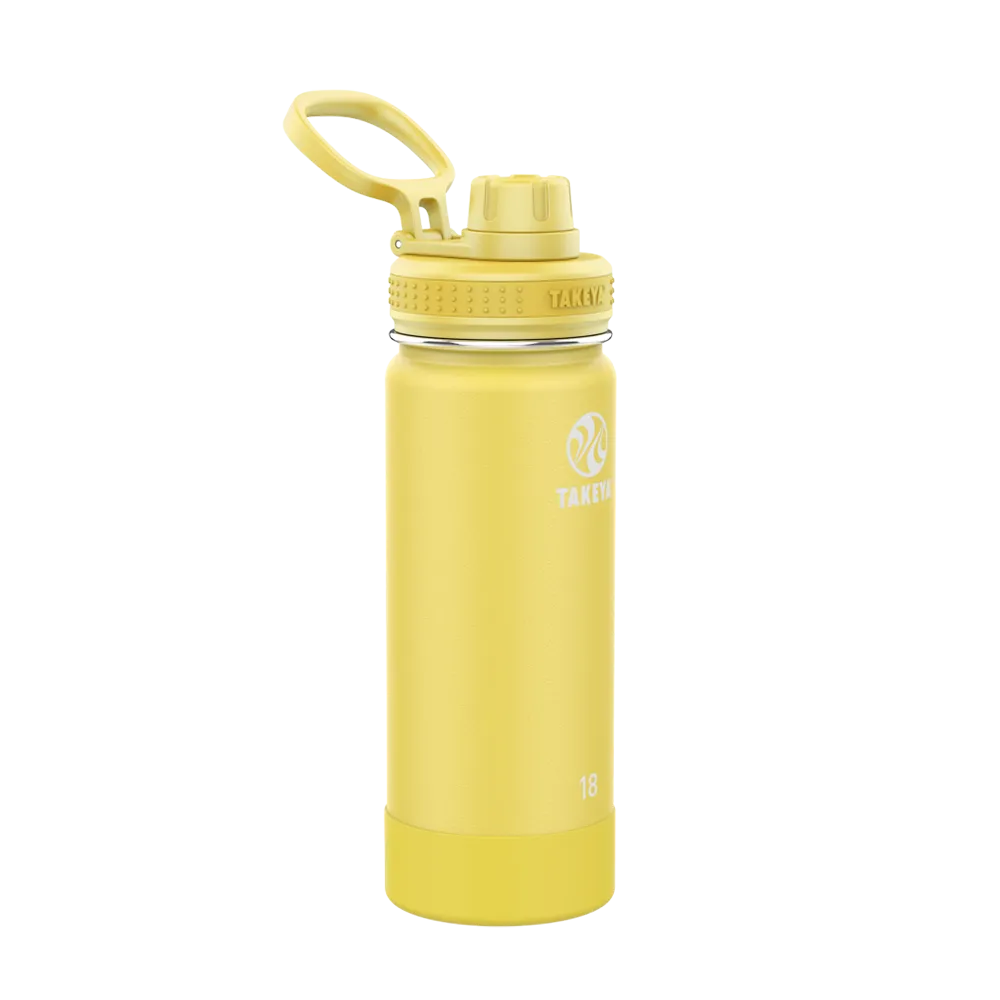 Takeya 18oz Actives Water Bottle With Spout Lid