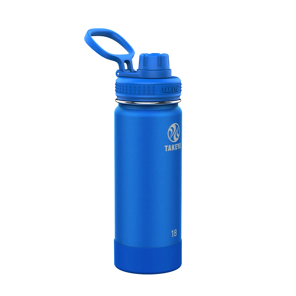 Takeya 18oz Actives Water Bottle With Spout Lid