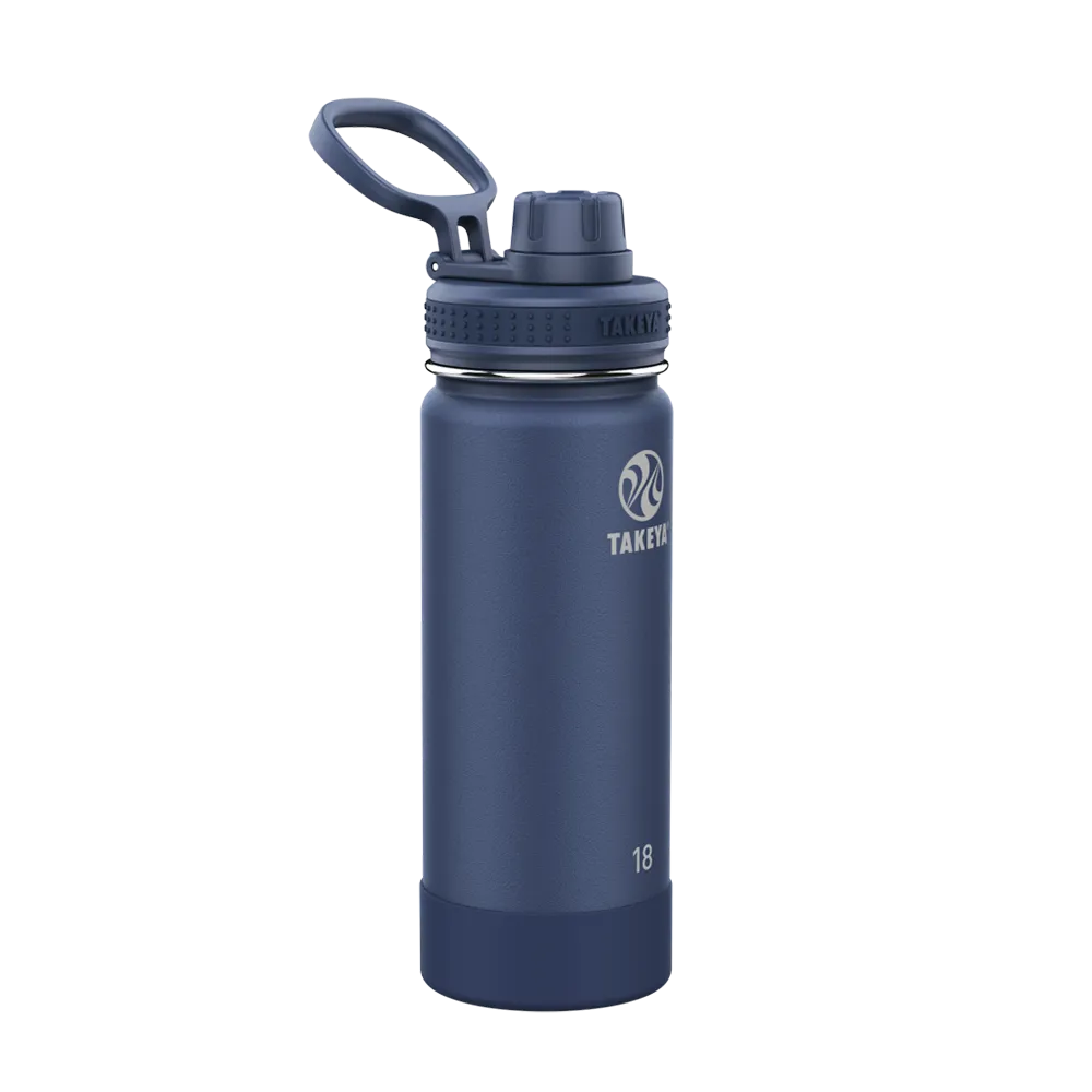 Takeya 18oz Actives Water Bottle With Spout Lid