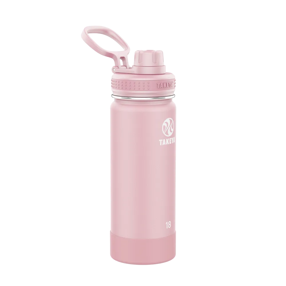 Takeya 18oz Actives Water Bottle With Spout Lid