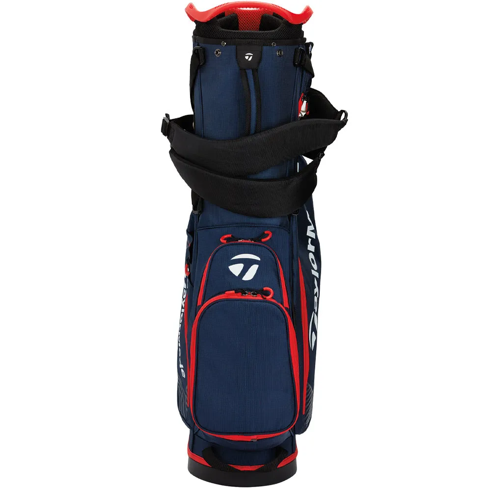 TaylorMade Pro Stand Bag - Navy/Red