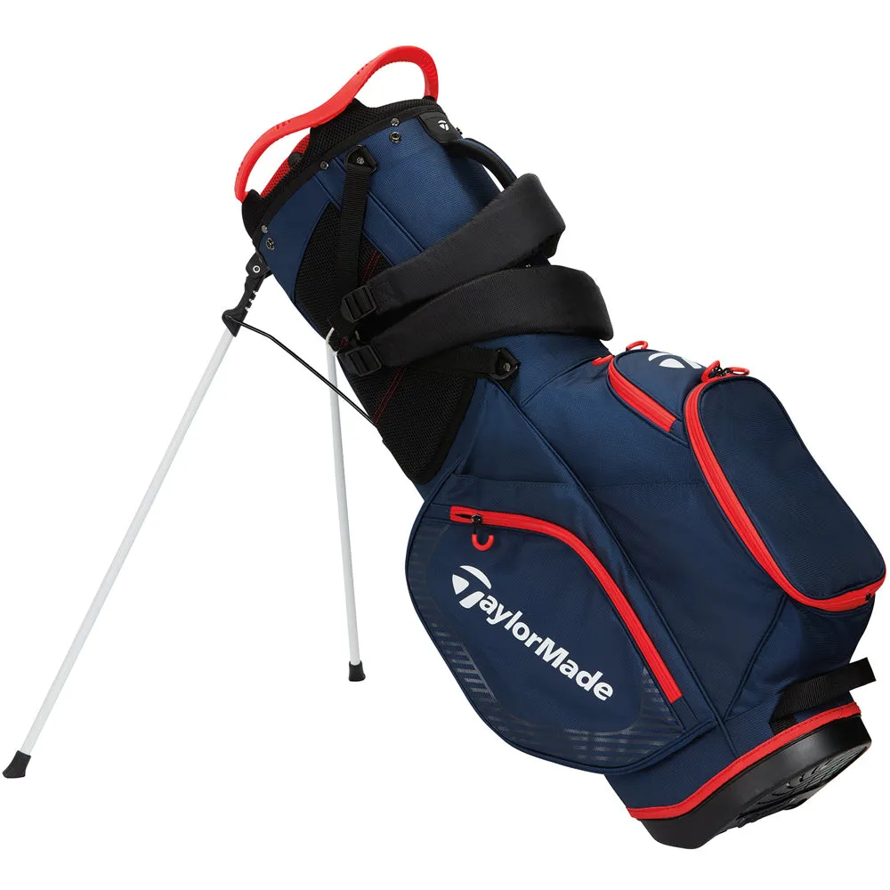 TaylorMade Pro Stand Bag - Navy/Red