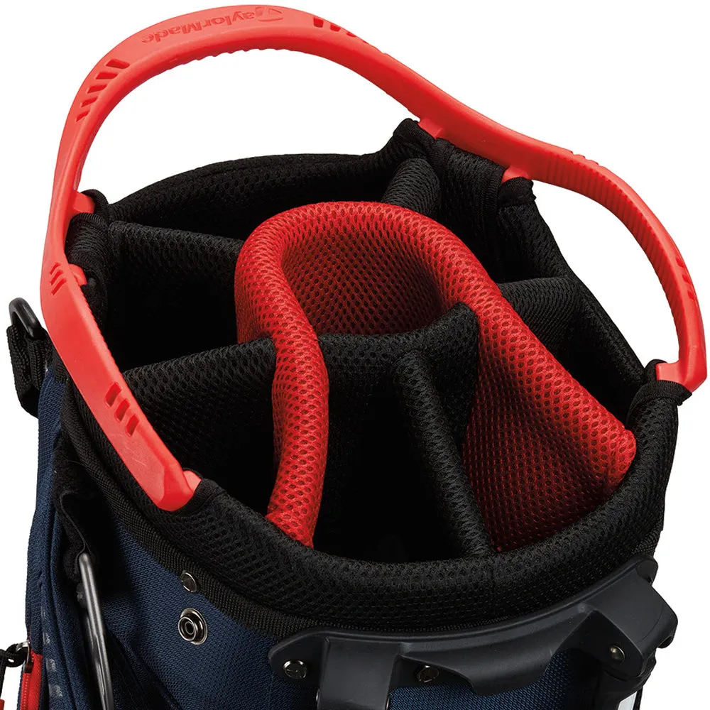 TaylorMade Pro Stand Bag - Navy/Red