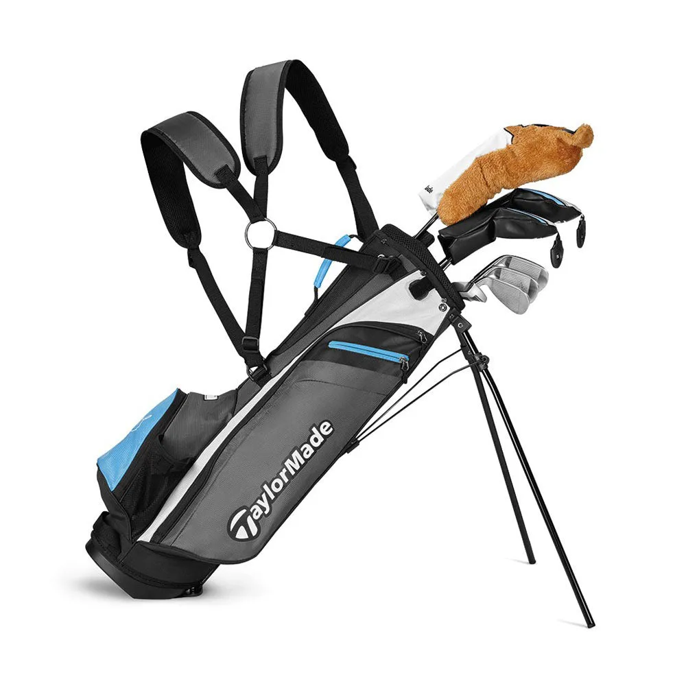 TaylorMade Rory McIlroy Junior  8 Golf Package Set - Blue (Ages 8 )