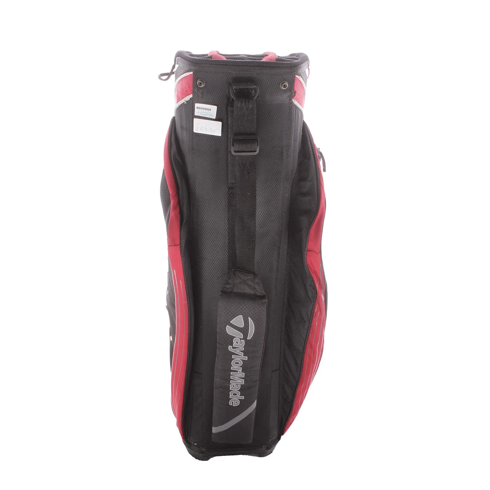 TaylorMade Second Hand Cart Bag - Black/Red