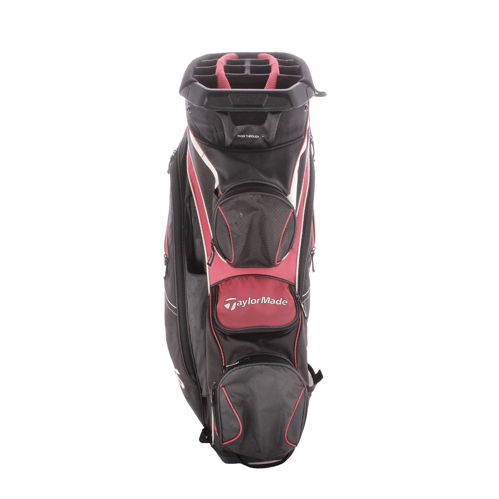 TaylorMade Second Hand Cart Bag - Black/Red