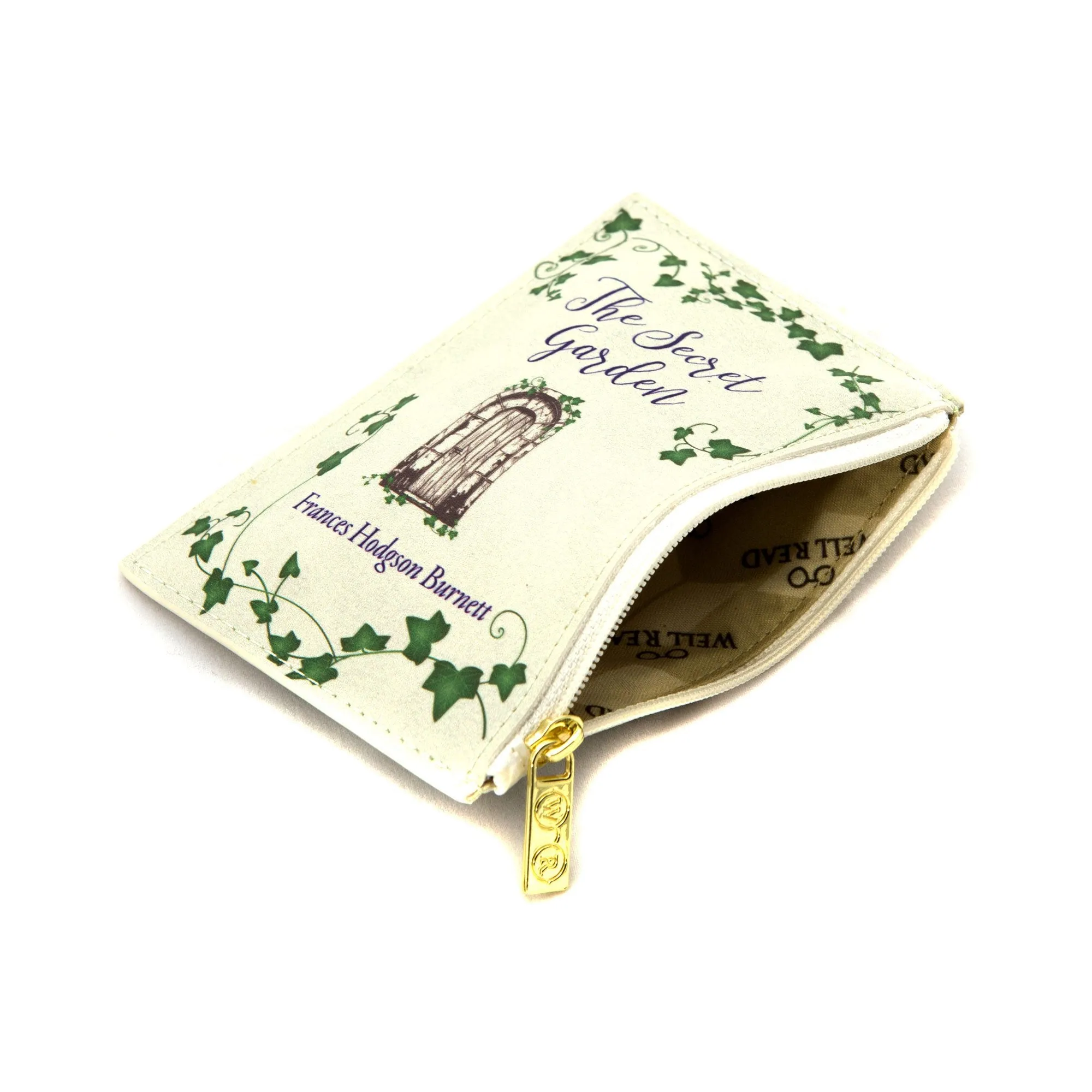 The Secret Garden Grey Book Coin Purse Card Wallet