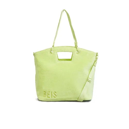 The Terry Tote in Citron