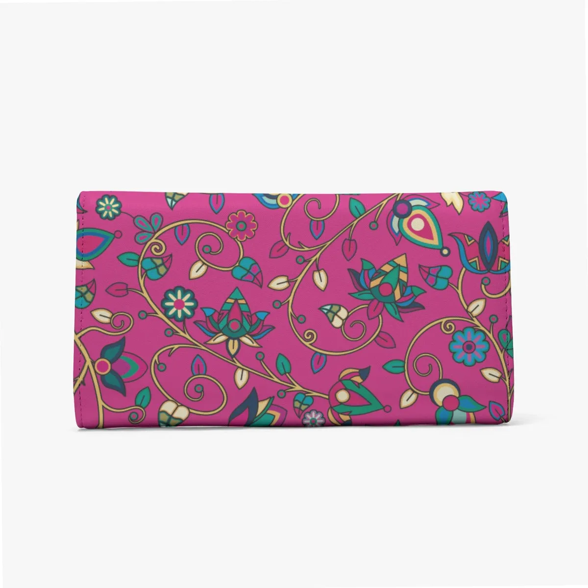 Thorny Path Pink Foldable Wallet