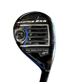 Tour Edge Exotics EXS 22° 4 Hybrid with Tensei 70g Regular Flex Shaft