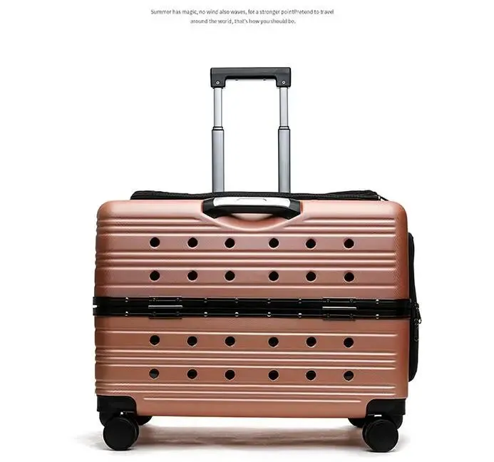 Travel-Friendly Hop Nest Pet Carrier Suitcase