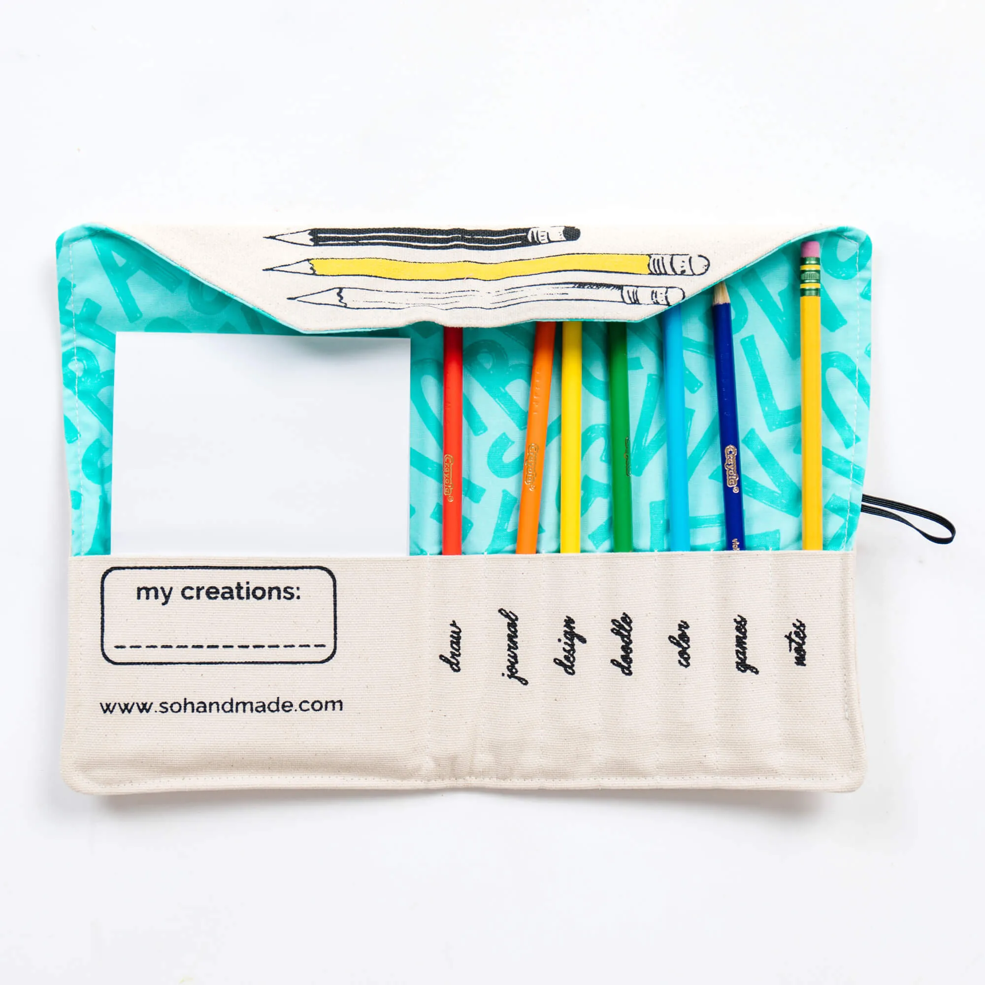 Travel Pencil Case: "My daughter loved it, beautiful design"