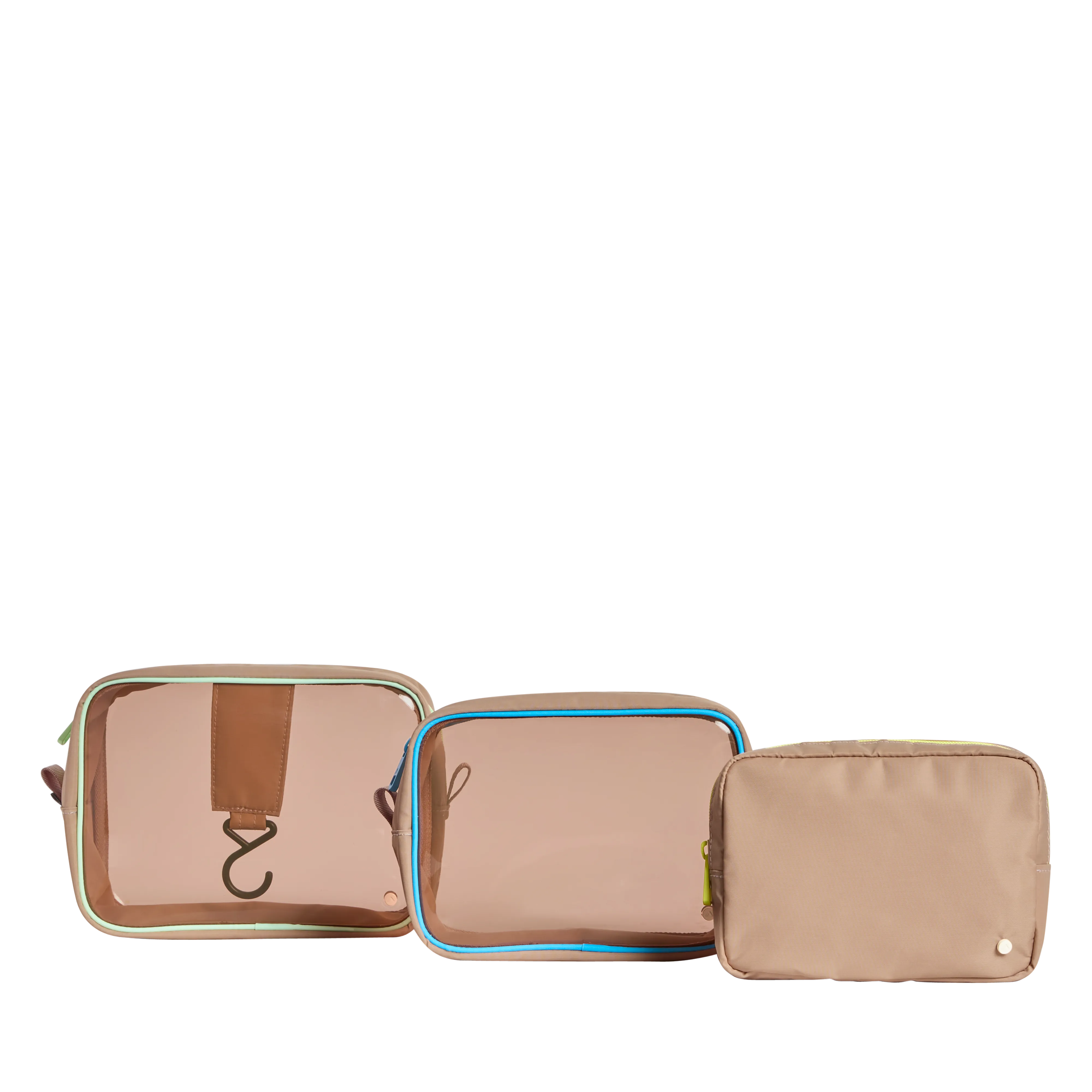 Travel Pouch Set of Three