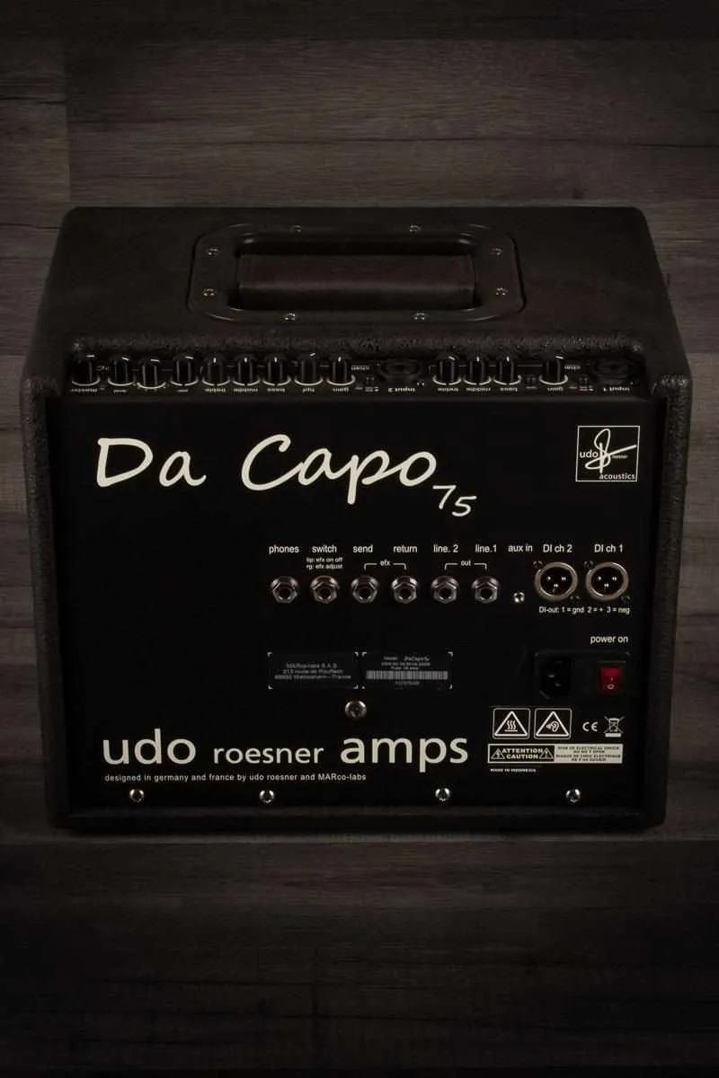 Udo Roesner Guitar Amplifier - Da Capo 75