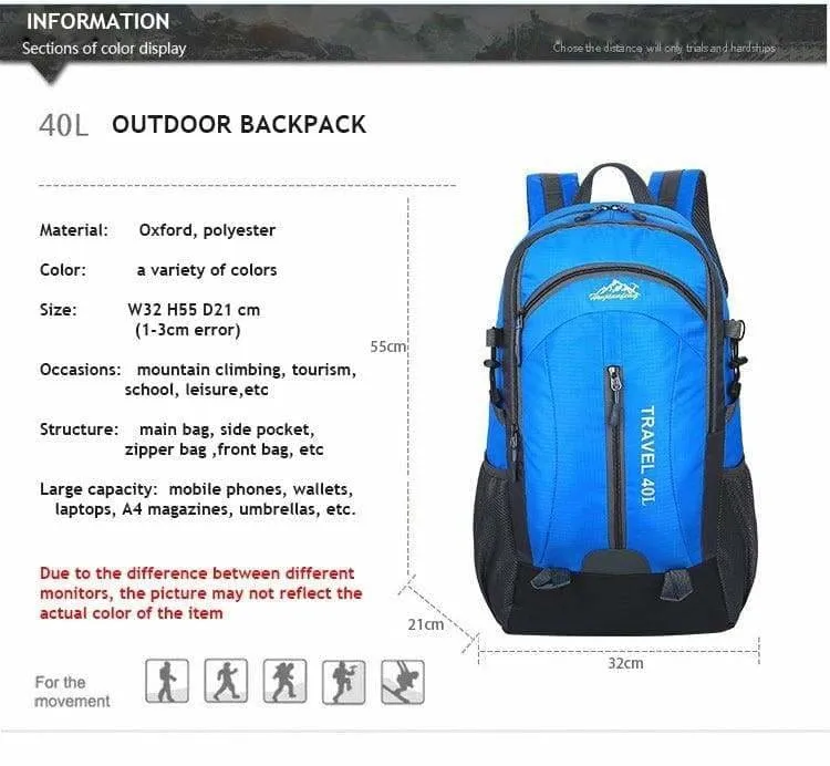 USB Charging Waterproof Backpack