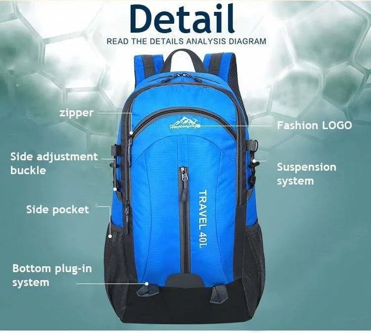 USB Charging Waterproof Backpack