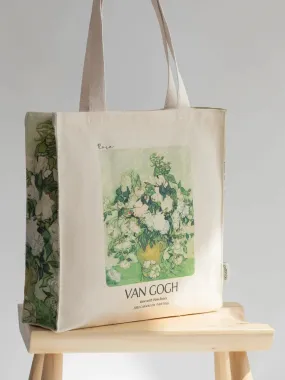 Van Gogh White Rose - Tote Bag