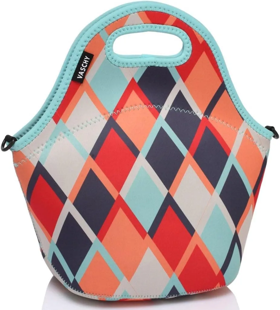 VASCHY Neoprene Lunch Tote Bag