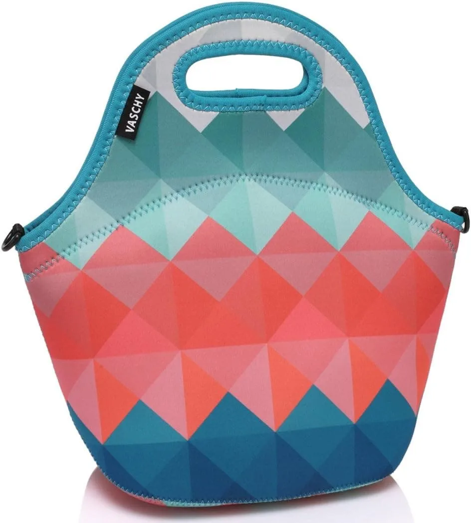 VASCHY Neoprene Lunch Tote Bag