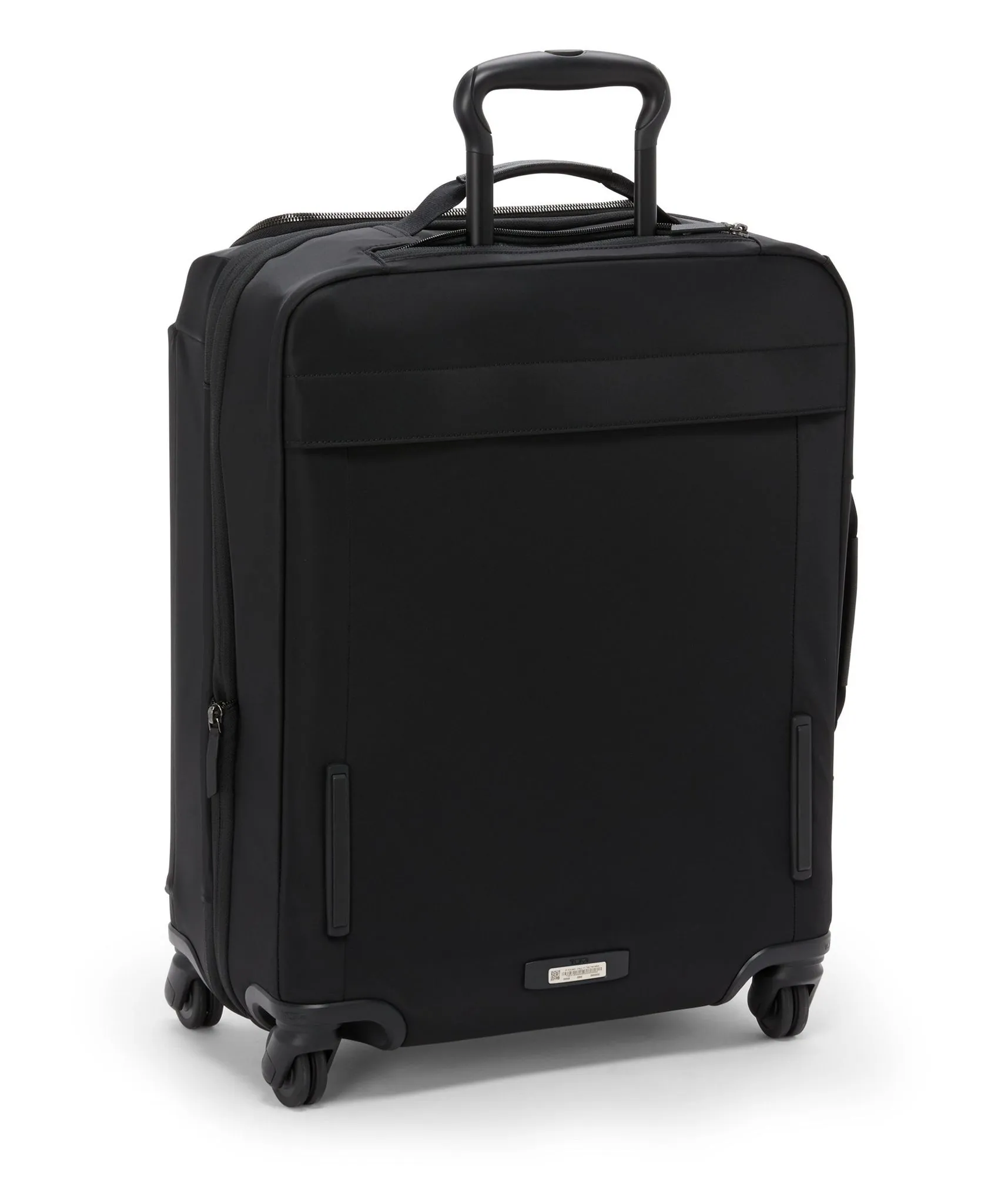 VOYAGEUR LEGER International 4 Wheeled Expandable Carry-On - Black/Gunmetal