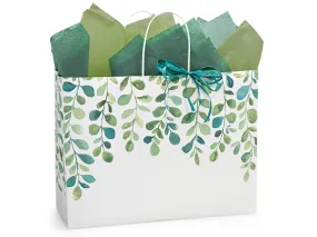 Watercolor Greenery Paper Gift Bag