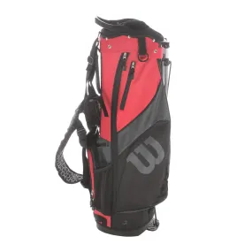 Wilson Stand Bag - Black/Red