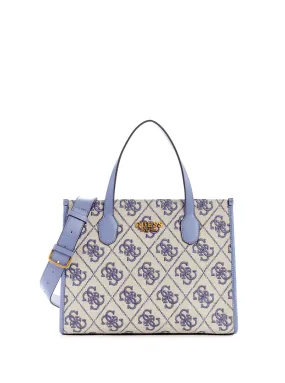 Wisteria Logo Silvana Canvas Tote Bag