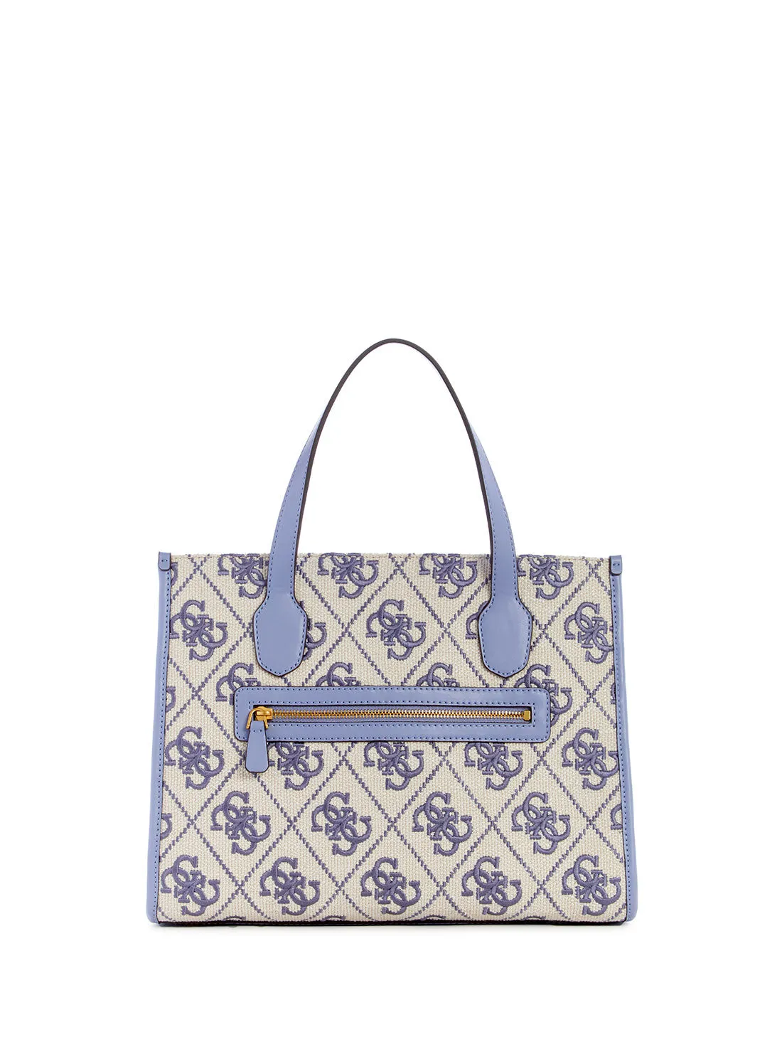 Wisteria Logo Silvana Canvas Tote Bag