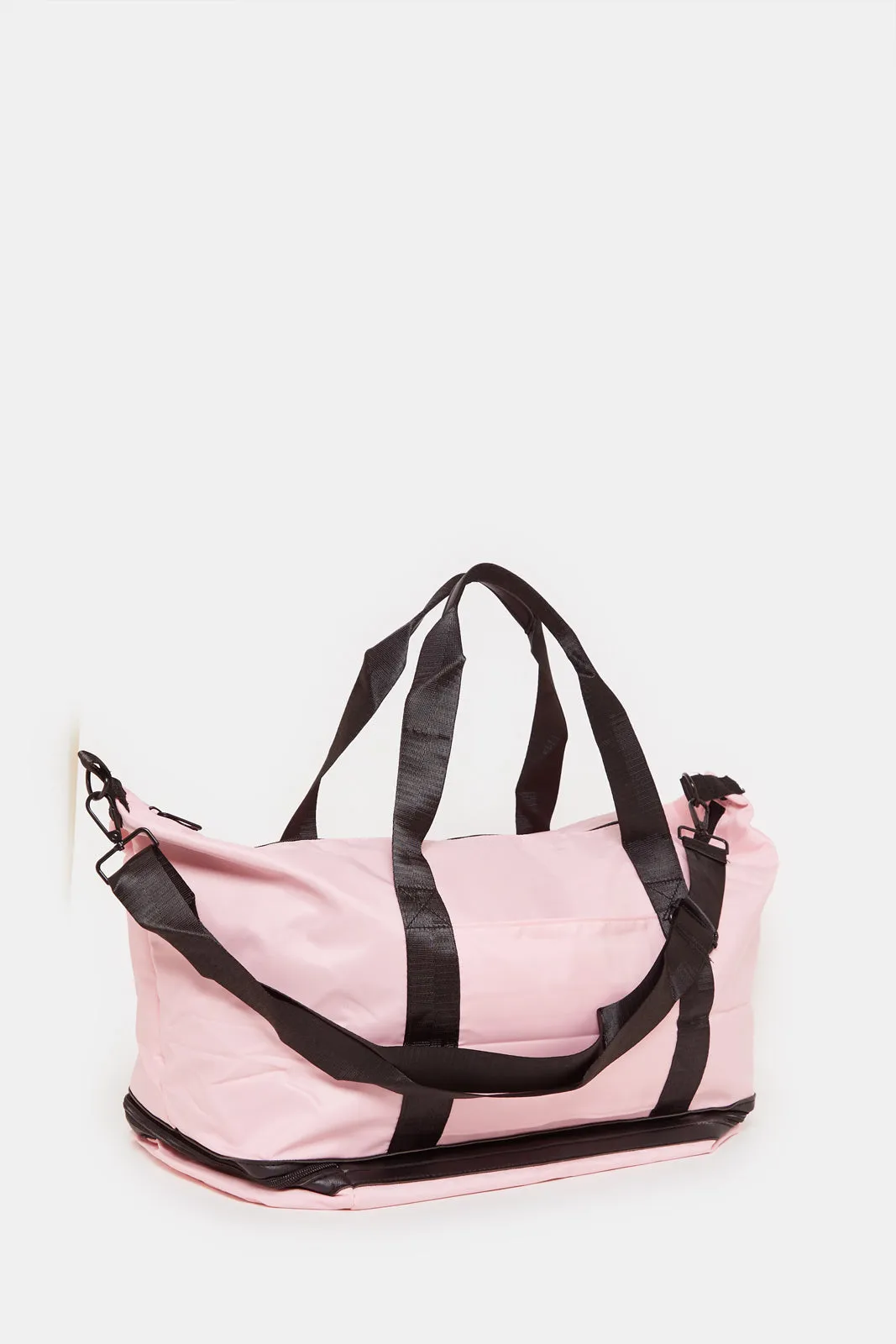 Women Pink Plain Active Bag