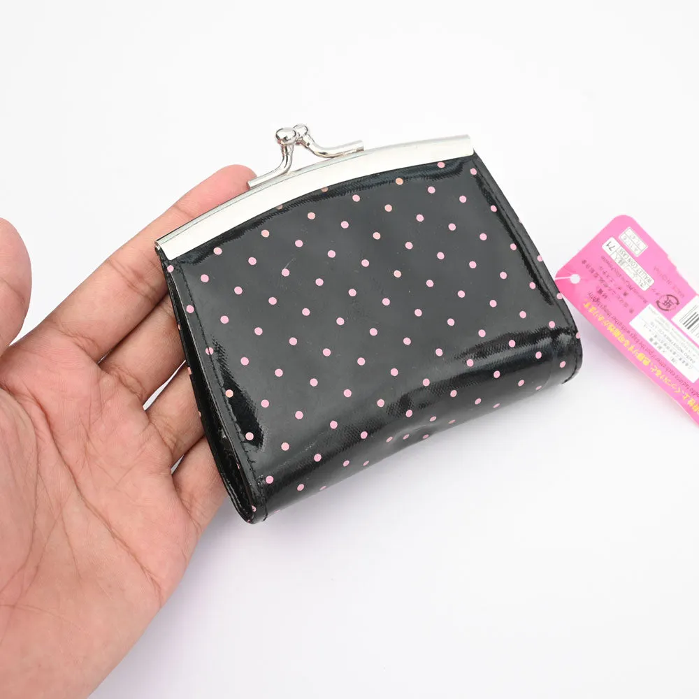 Women's Kiss Lock Mini Hand Purse/Wallet