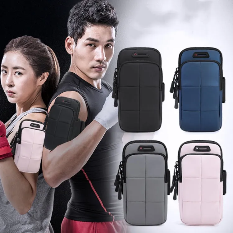 X3022 Sports Running Mobile Phone Arm Bag Fitness Waterproof Wrist Bag(Pink)