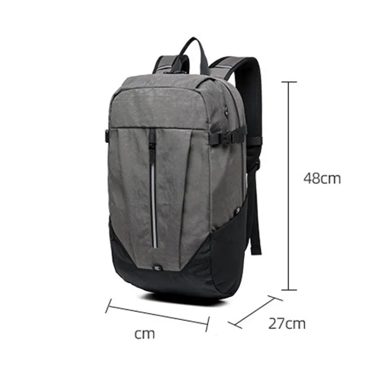 Y-1821 Multifunctional Travel Waterproof Sports Backpack Outdoor Hiking Wear-Resistant Backpack(Grey)