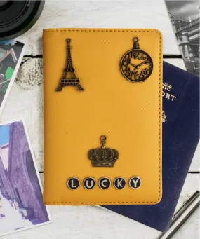 Yellow Passport Cover